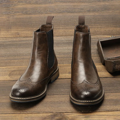 Leren Chelsea Boots Heren | Comfortabele Leren Boots voor Heren | Maat 7-13