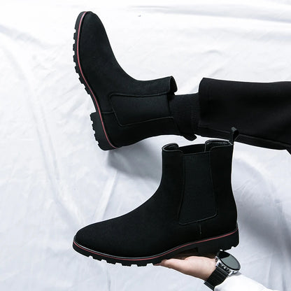 Leren Chelsea Boots voor Mannen | Casual Business Stijl | Handgemaakt Enkellaarsjes