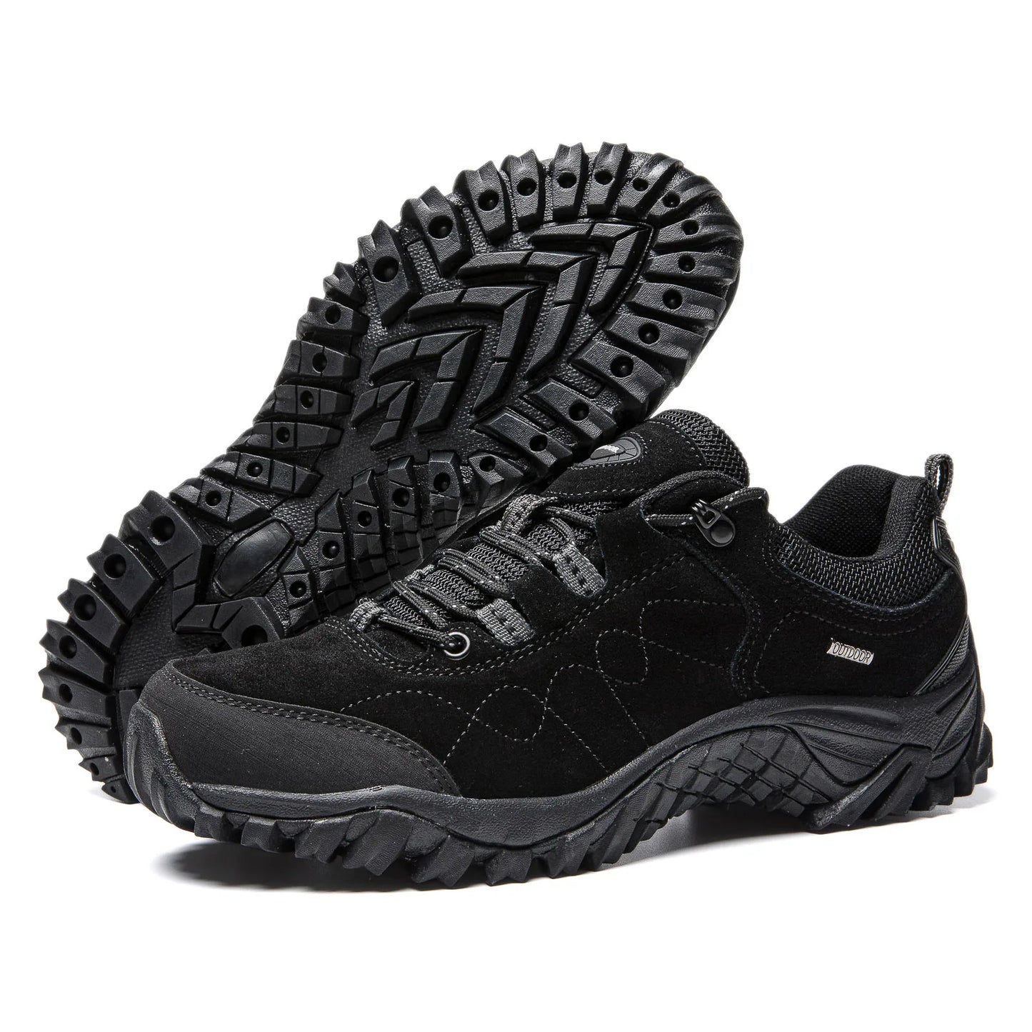 Hiking Schoenen | Ademend Leren Trekking Sneakers