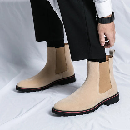 Leren Chelsea Boots voor Mannen | Casual Business Stijl | Handgemaakt Enkellaarsjes