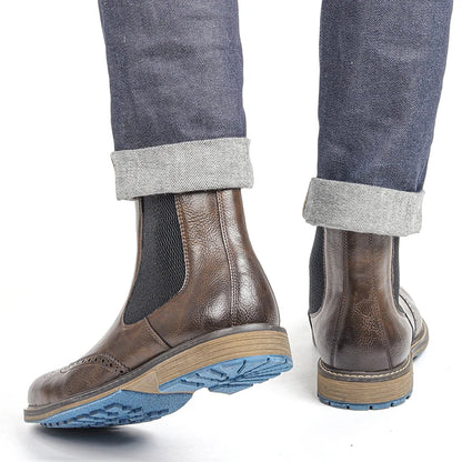 Leren Chelsea Boots Heren | Comfortabele Leren Boots voor Heren | Maat 7-13