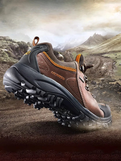 Cowhide Trekking Schoenen | Ademend Outdoor Schoeisel